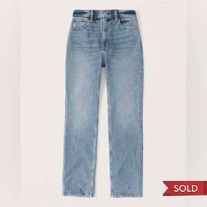 Curve Love 90s Ultra High Rise Straight Jeans
